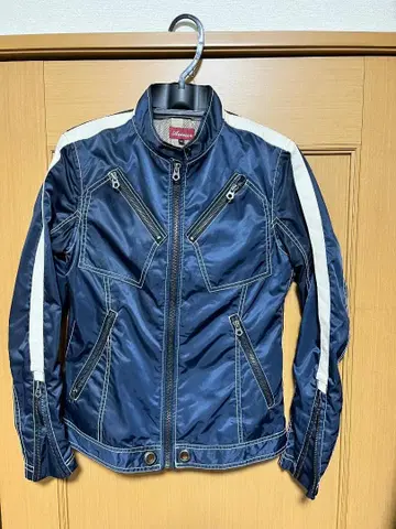 AVIREX 숄더 라인 나일론 라이더스 자켓 M 사이즈