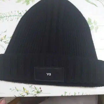 [ 미사용 새상품 ] Y-3 블랙 니트 모자