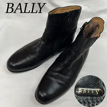 J97 23.5cm 발리 가죽 부츠 블랙 여성용