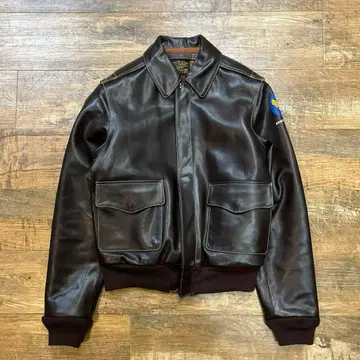 Morgan productions A-2 가죽 자켓