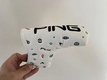 PING PLD 퍼터용 골프헤드커버 화이트