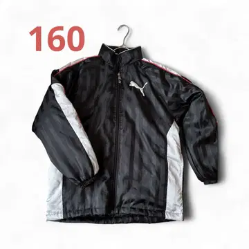 PUMA 방한 윈드 브레이커 160 블랙 새상품급