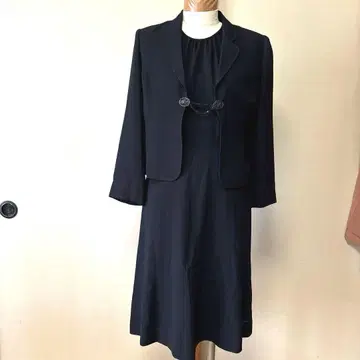 킹 블랙 원피스 슈트 노카라 예복