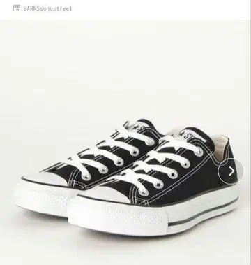 CONVERSE CANVAS ALL STAR OX 블랙
