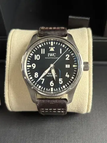 IWC 파이롯트 워치 마크 XX IW328201 SS 자동 와인딩