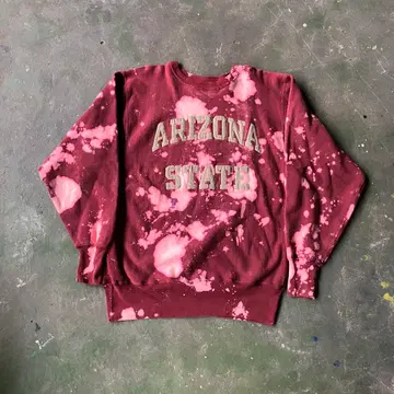 챔피언 리버스 위브 타이 다이 90s 자수 택