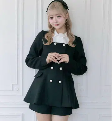 Belle Charm 클래시컬 프릴 칼라 자켓