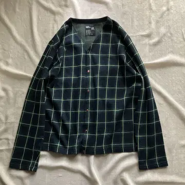 PPFM 가디건 M 체크 00s y2k vintage
