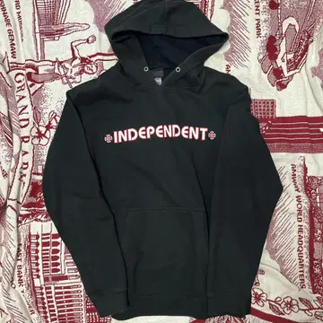 단종 Independent 아이언 크로스 후드티