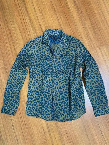 Paul Smith 레오파드 무늬 긴팔 셔츠 M