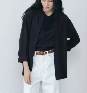 THE SHINZONE 블랙 긴팔 가디건 & 탱크탑