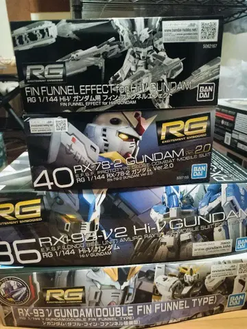 RG Hi-V 건담 핀 판넬 이펙트