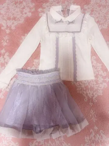 리즈리사 LIZLISA 상의 스커트 세트