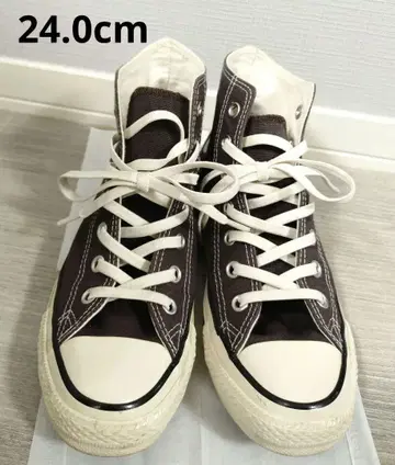 CONVERSE ALL STAR 하이컷 블랙 24cm 컨버스
