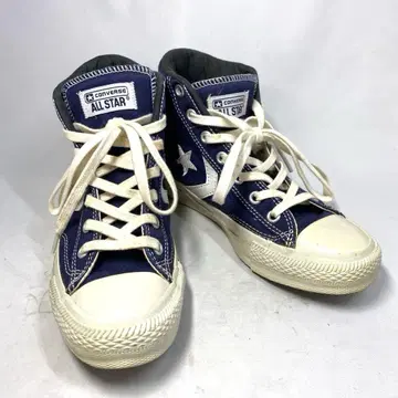 컨버스 하이컷 네이비 스니커즈 23cm 빈티지