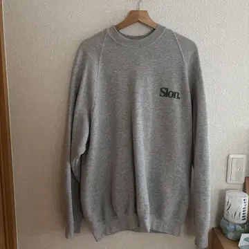 Slon 그레이 맨투맨