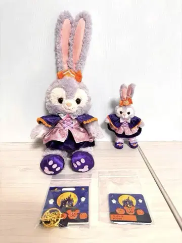 상하이 디즈니 스텔라 루 할로윈 봉제 인형 SS 키체인