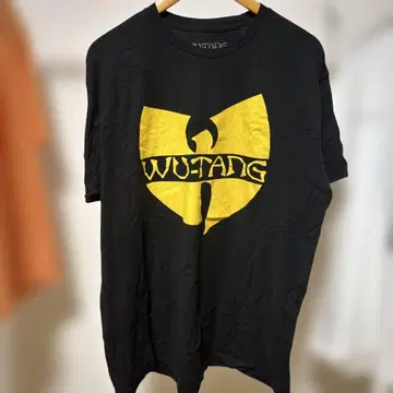 WU-TANG 로고 T셔츠 XL 블랙