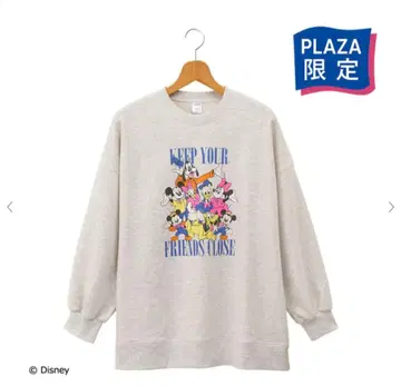 PLAZA 디즈니 미키 오버 사이즈 트레이닝복 맨투맨