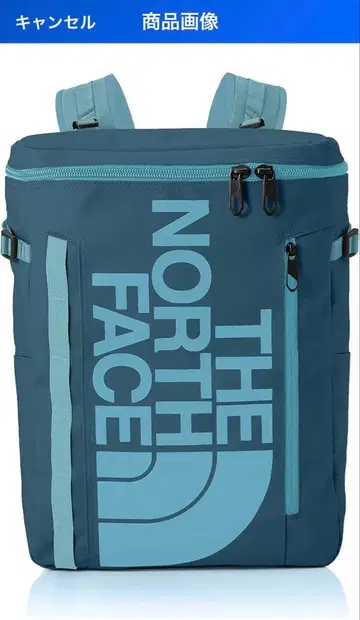 THE NORTH FACE 백팩 다크 그레이/라이트 블루