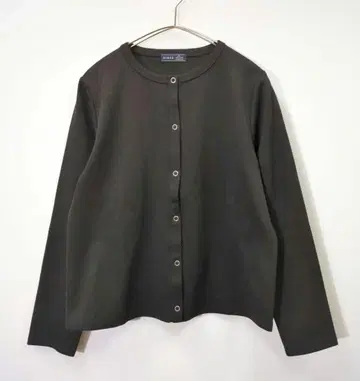 NIMES 분또 스냅 가디건 블랙