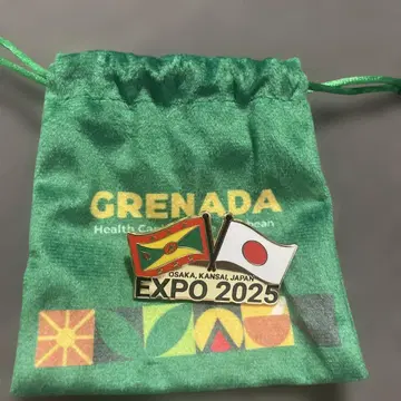 EXPO 2025 핀 배지 그레나다 일본