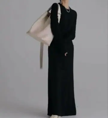 로렌 원피스 long sleeve knit dress