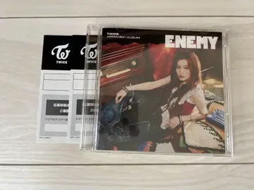TWICE ENEMY SANA 버전 시리얼 2장만