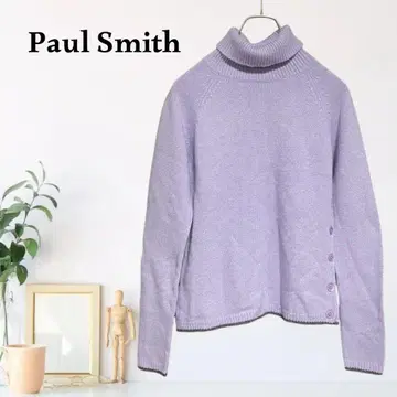 zC1 [ M ] Paul Smith 터틀넥 니트 모크넥 리브