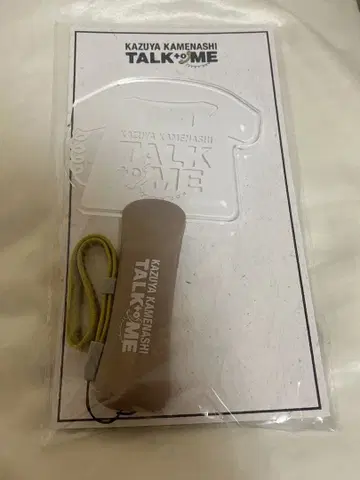 카메나시 카즈야 TALK to ME 아크릴 플레이트 라이트 응원봉