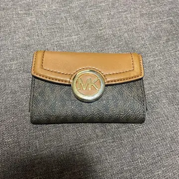 Michael Kors 가죽 키케이스 브라운