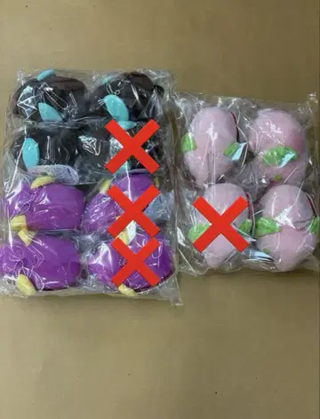 도무조군과 친구들 볼체인 봉제 인형 (이모코, 스우상, 사쿠라모치)