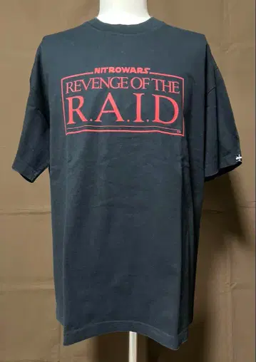 nitrow NITROWARS 나이트로우 R.A.I.D. 티셔츠
