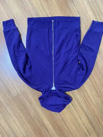 폴스미스 보라색 풀 집업 후드티 M