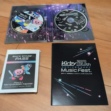 커비 30주년 음악 CD & DVD 백스테이지 패스