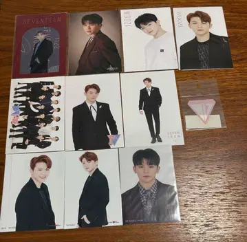 세븐틴 세부치 버논 엽서 포스카 스티커 세트