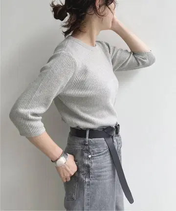 라빠르망 Cashemere Rib Knit 캐시미어 니트