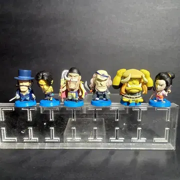 ONEPIECE 원피스 애니캐러 히어로즈 흰 수염 해적단 6인 세트