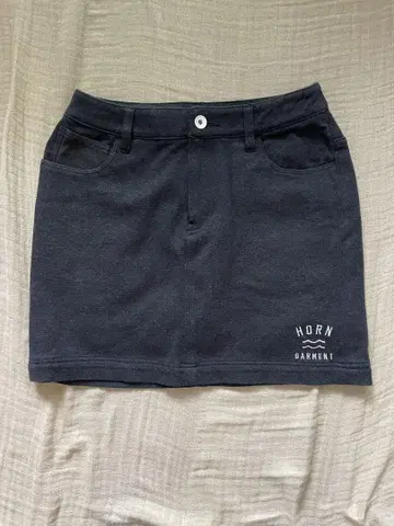HORN GARMENT 경적 의류 울 혼방 스커트