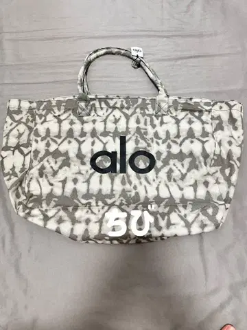 alo 타이다이 패턴 빅 토트백