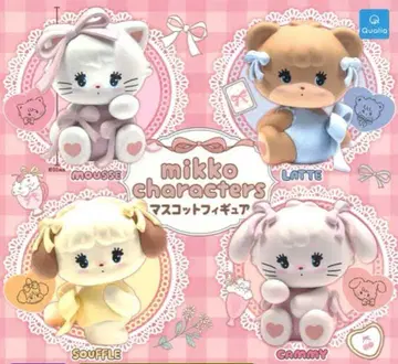 전 4종 풀 컴프 mikko characters 마스코트 피규어 2