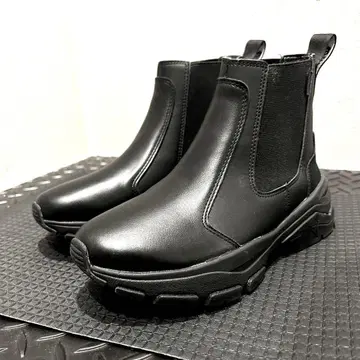 PUMA CHELSEA BOOT 사이드 고어 부츠 가죽 통굽 레어