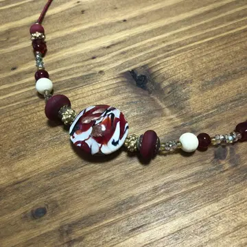VETRO DI MURANO 초커 펜던트