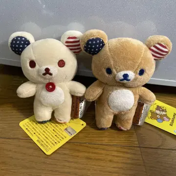 리락쿠마 봉제 인형 USA 투어 미국 코리락쿠마 세트