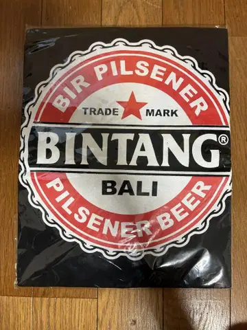 BALI 발리섬 BINTANG BEER 빈탕 맥주/티셔츠/미사용