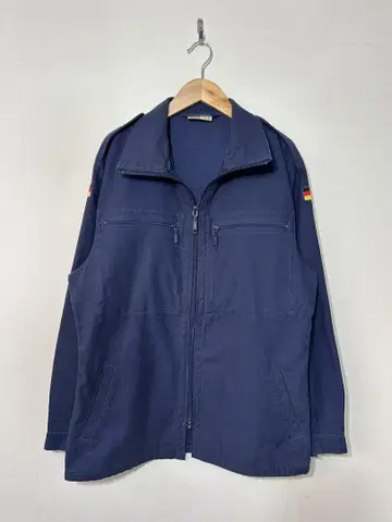 80s 독일군 덱 자켓 필드 자켓 네이비