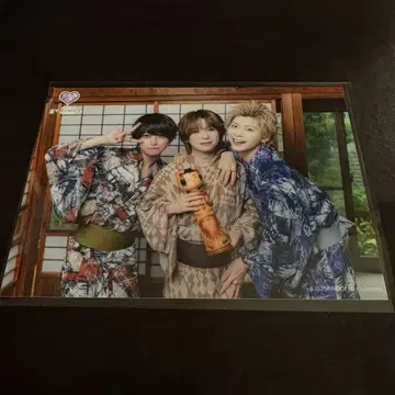 러브식 유손 사츠키 료 유카타 브로마이드 3종 세트