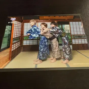 러브식 유손 사츠키 료 유카타 브로마이드 3종 세트