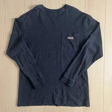 [ Patagonia ] M 사이즈 블랙 롱 T셔츠 (파타고니아)