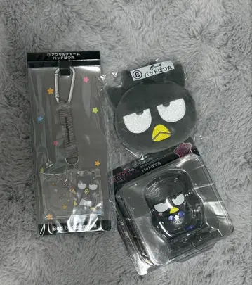 배드바츠마루 산리오 행운 복권 3종 세트